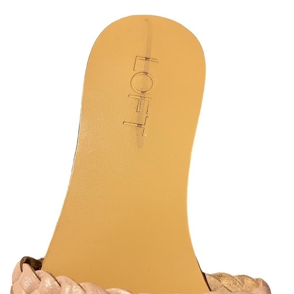 Loft Leather Woven Slides size 6 M - Picture 4 of 6